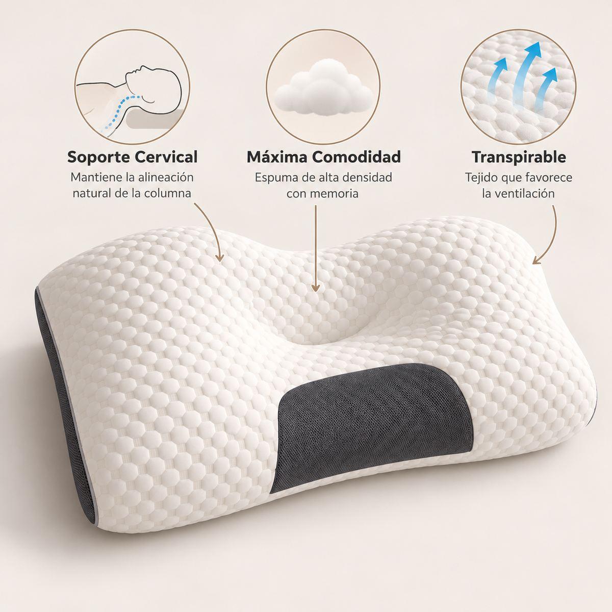 Almohada Cervical Ortopédica