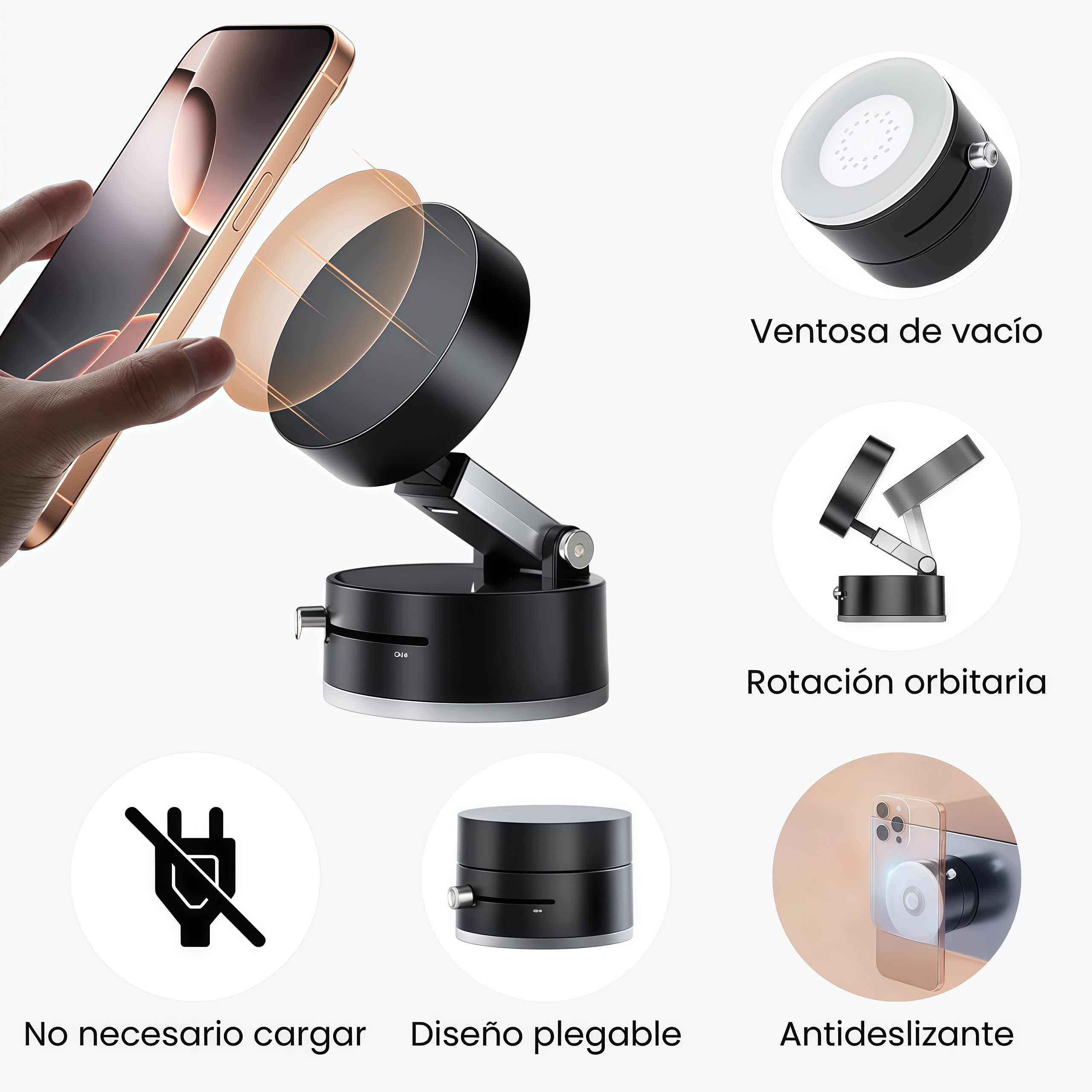 Soporte magnético para celular