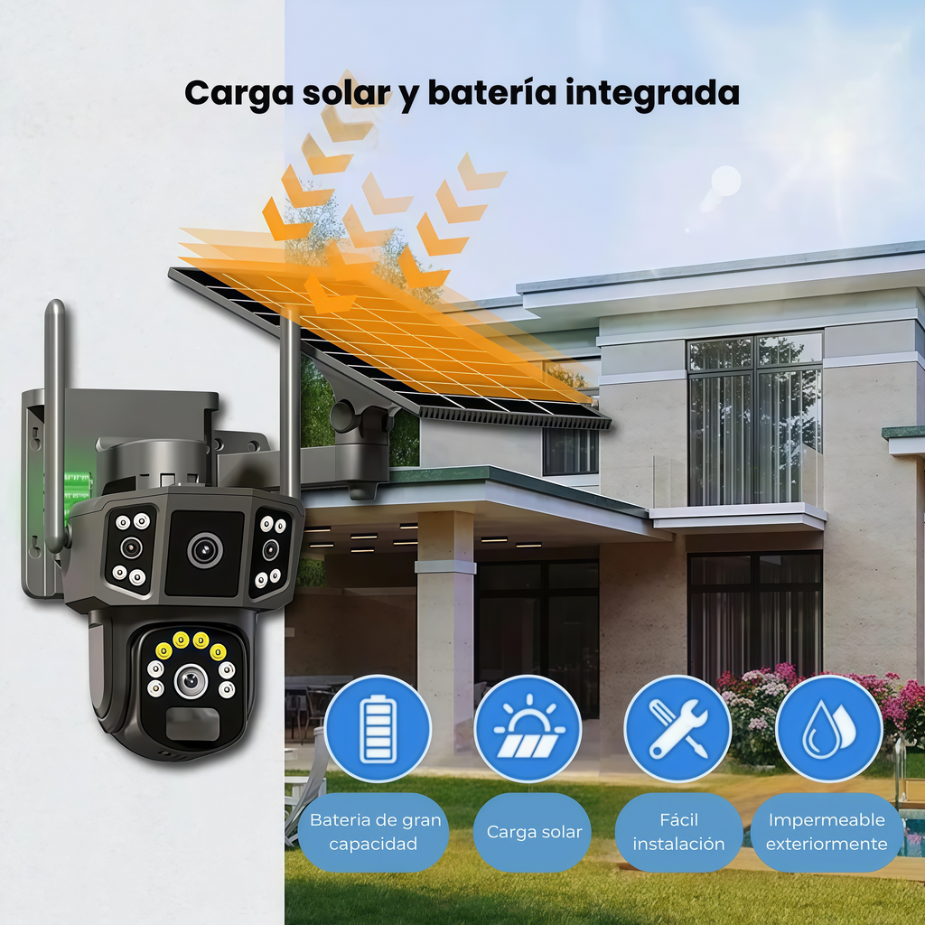 Camara Seguridad Solar