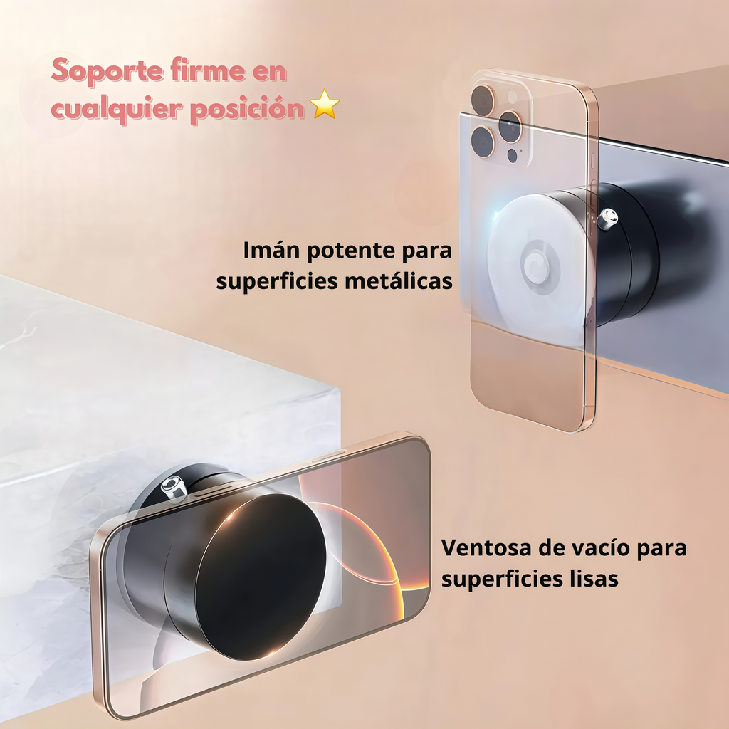 Soporte magnético para celular