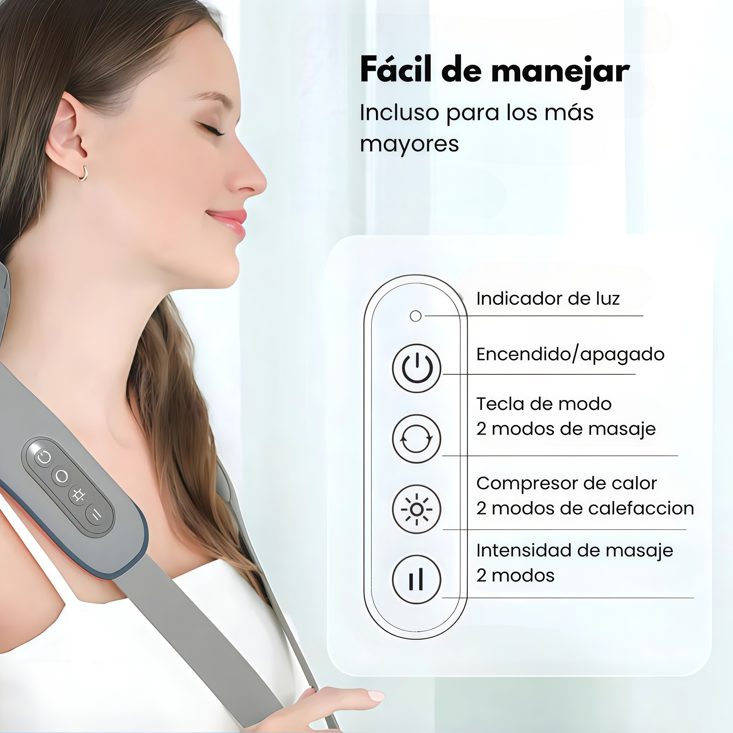 Masajeador inalámbrico