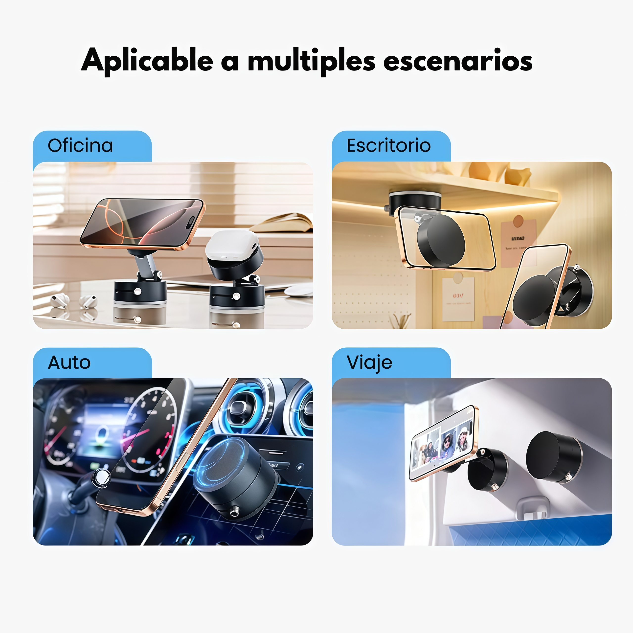 Soporte magnético para celular