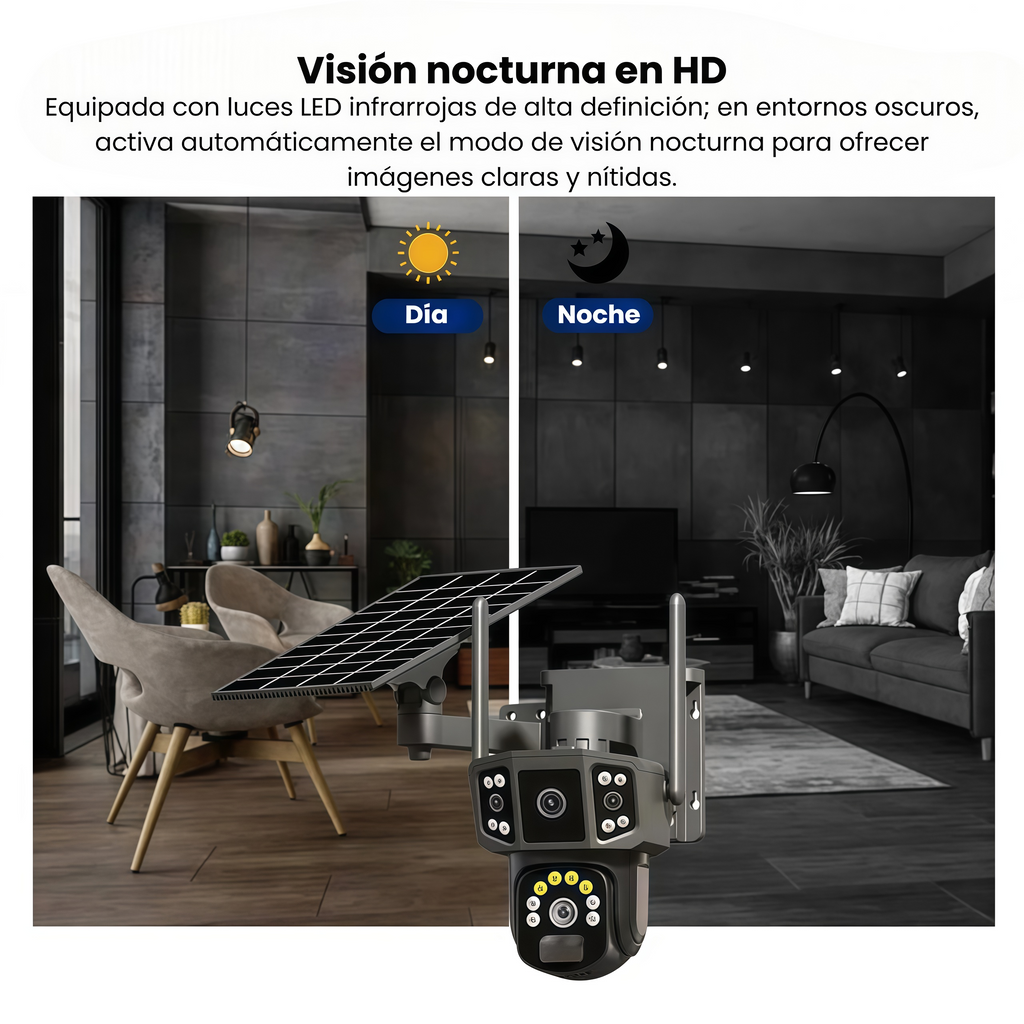 Camara Seguridad Solar