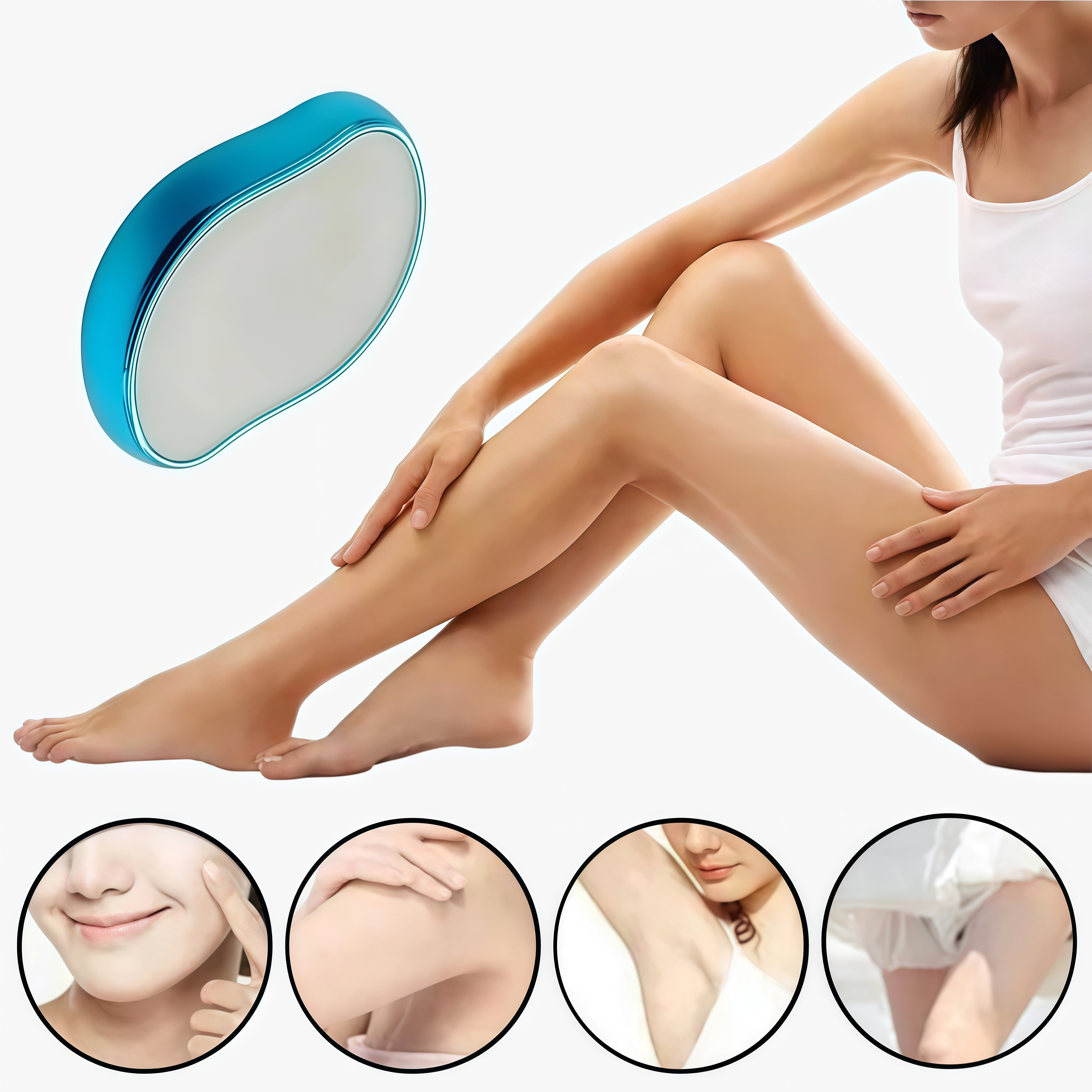 Depiladora de microcristales