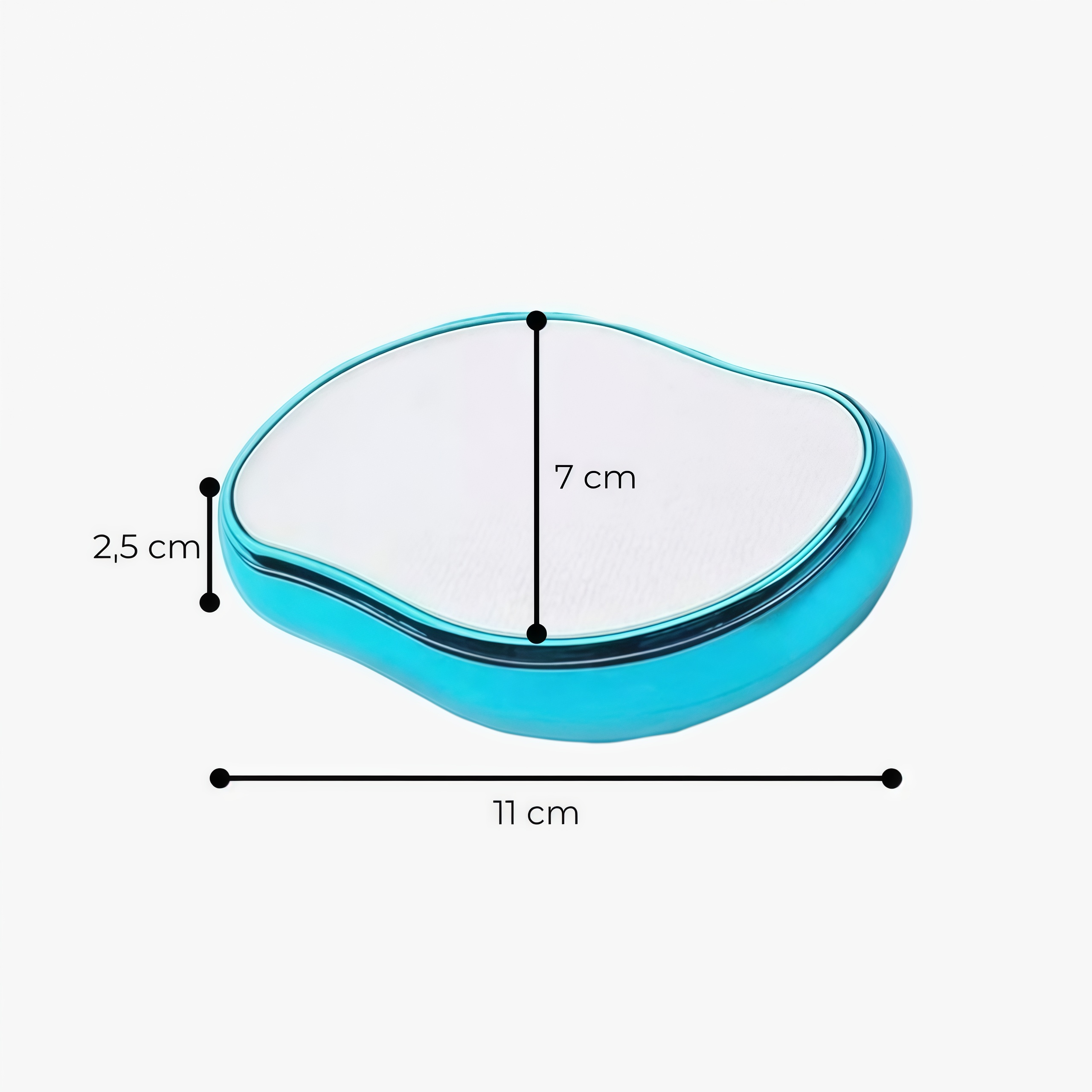 Depiladora de microcristales